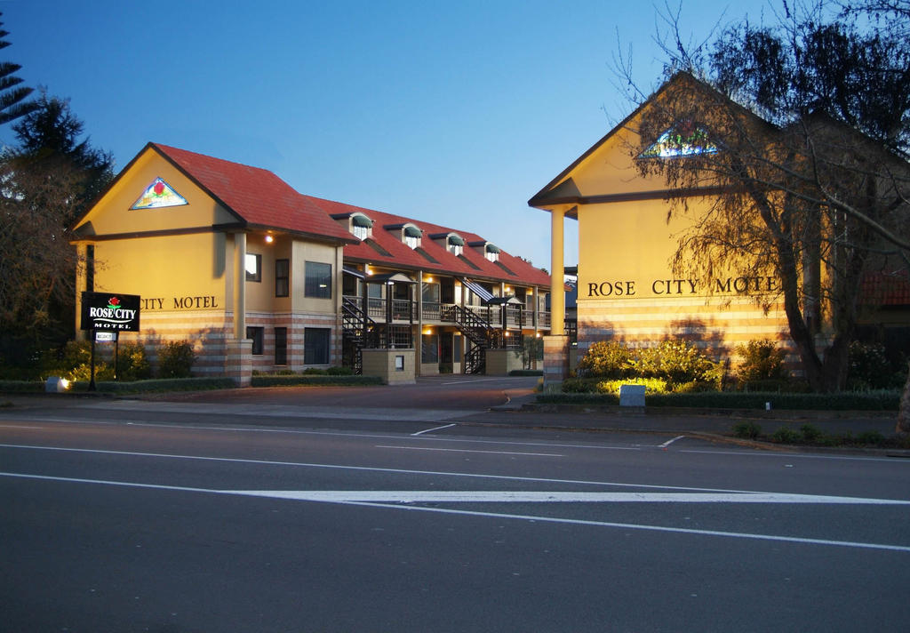 Rose City Motel Palmerston North Exterior foto